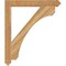 Ekena Millwork Legacy Arts & Crafts Rough Sawn Bracket, Western Red Cedar, 4"W x 36"D x 42"H BKT04X36X42LEC03RWR - alternate 4